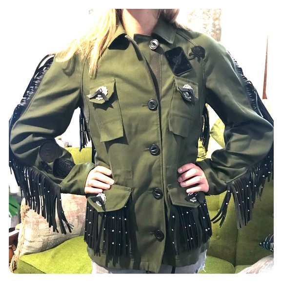 Coach Jackets & Blazers - Coach Western military jacket NWT size 0